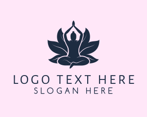 Exercise - Yoga Wellness Lotus logo design