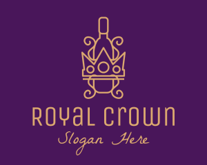 Royal Crown Liquor logo design