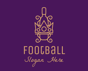 Bar - Royal Crown Liquor logo design