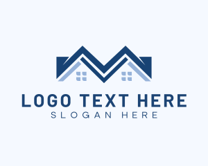 House - Roof House Residential logo design