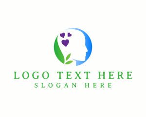 Psychotherapy - Mental Health Support logo design