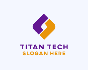 Tech Diamond Consultant logo design