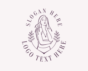 Dermatology - Woman Sexy Lingerie logo design