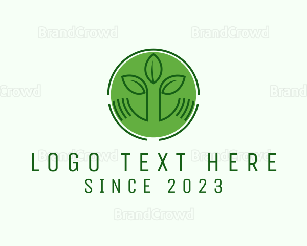 Tree Hand Agriculture Logo