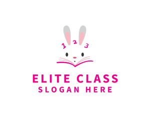 Early Learning Rabbit  logo design