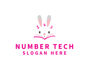 Early Learning Rabbit  logo design