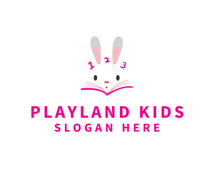 Early Learning Rabbit  logo design