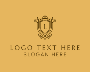 Legal Advice - Crown Shield Academy logo design
