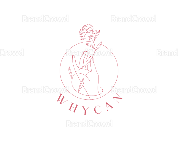 Artisanal Flower Arrangement Logo