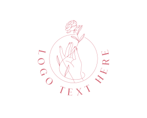 Mindfulness - Artisanal Flower Arrangement logo design