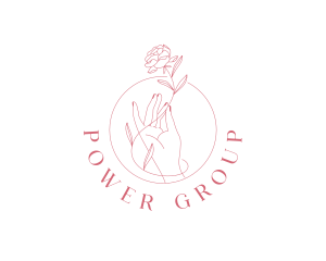 Artisanal Flower Arrangement Logo