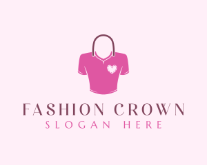 Heart Fashion Shirt logo design