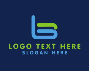 Letter Ls - Cyber Digital Technology logo design