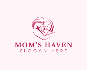 Mother Baby Parenting logo design