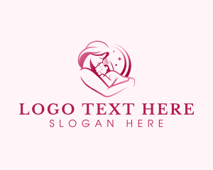 Baby - Mother Baby Parenting logo design