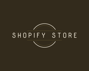 Minimalist Store Brand logo design