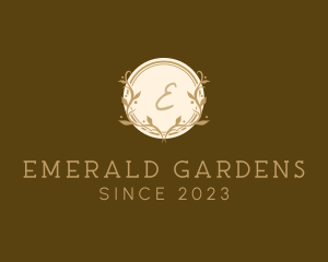 Autumn Vine Garden logo design