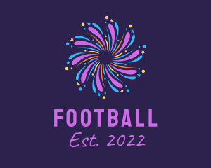 Event - New Year Pyrotechnics Festival logo design