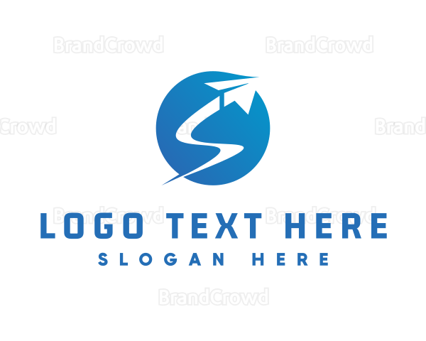 Shipping Logistic Letter S Logo