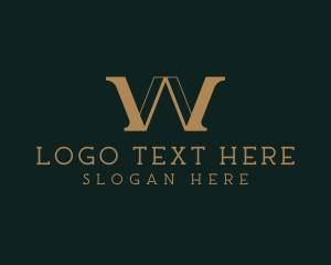 Court House - Gold Law Firm Notary logo design