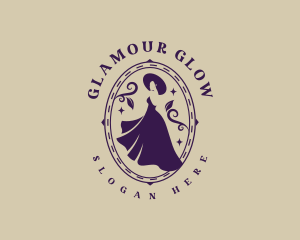 Glamour - Dress Hat Fashion logo design