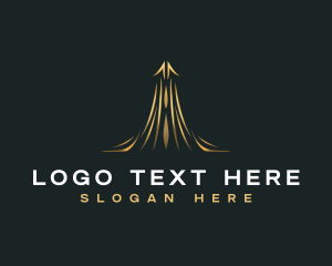 Lease - Luxury Real Estate Tower logo design