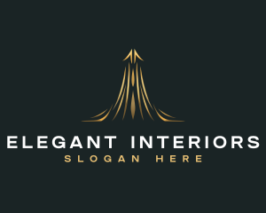 Luxury Real Estate Tower logo design