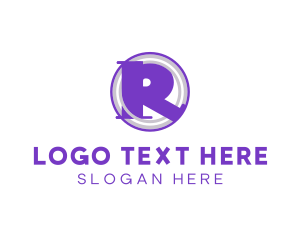 Letter R - Retro Clothing Apparel logo design