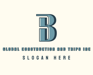 Letter B - Generic Startup Business Letter B logo design