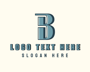 Media - Generic Startup Business Letter B logo design
