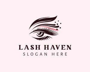 Beauty Eyelash Cosmetics logo design