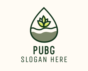 Botanical - Organic Plant Oil logo design
