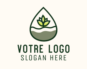 Organic - Organic Plant Oil logo design