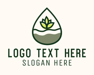 Naturopath - Organic Plant Oil logo design