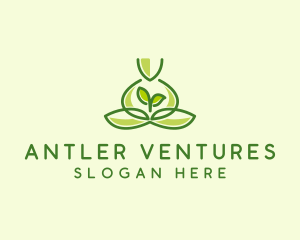 Leaf Yoga Spa logo design