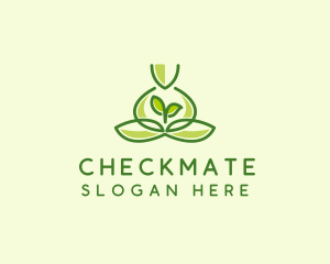 Leaf Yoga Spa logo design