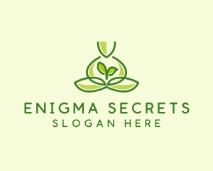 Leaf Yoga Spa logo design