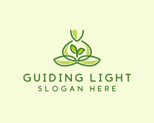 Leaf Yoga Spa logo design