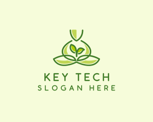 Leaf Yoga Spa logo design