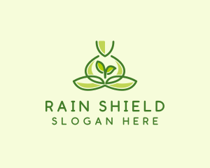 Leaf Yoga Spa logo design