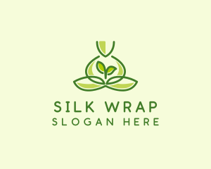 Leaf Yoga Spa logo design