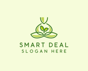 Leaf Yoga Spa logo design