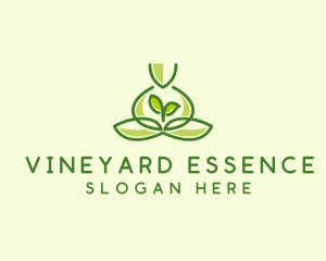 Leaf Yoga Spa logo design