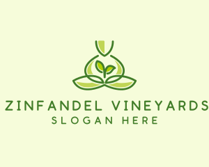 Leaf Yoga Spa logo design