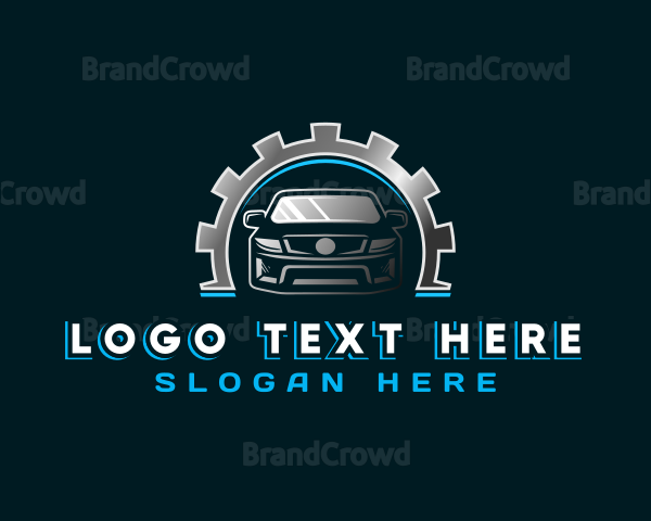 Automotive Carpool Vehicle Logo