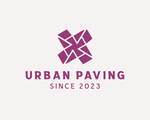 Pavement - Flooring Tiles Pavement logo design
