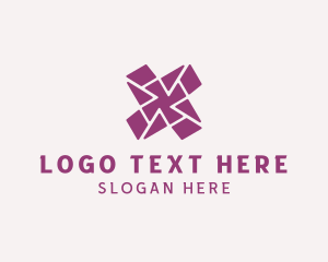 Flooring Tiles Pavement Logo