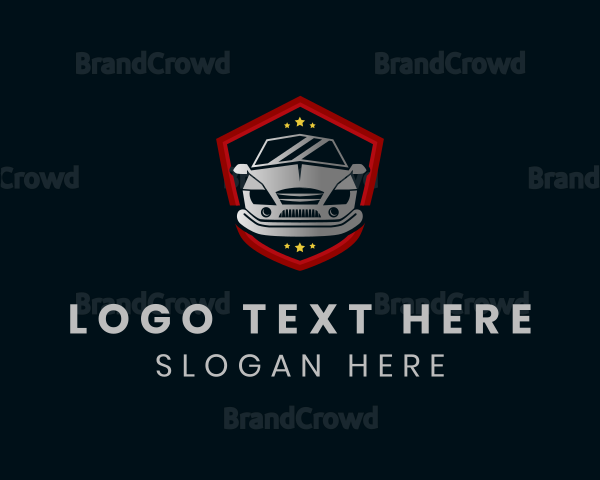 Automotive Garage Shield Logo