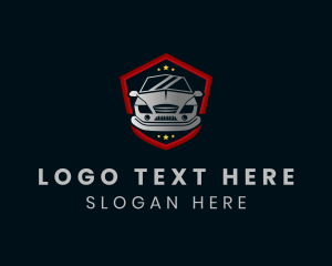 Workshop - Automotive Garage Shield logo design