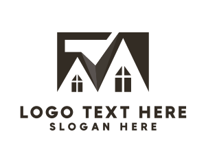 House Contractor Builder  Logo